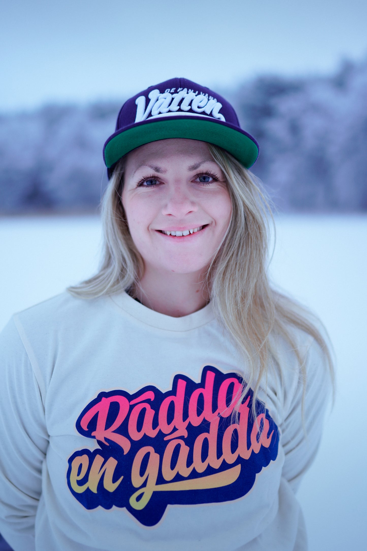 Långärmad t-shirt - Rädda en gädda