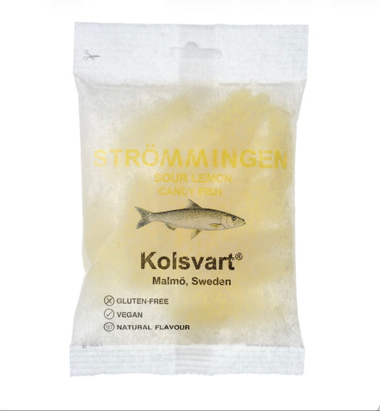 Godisfisk - Strömmingen - Kolsvart